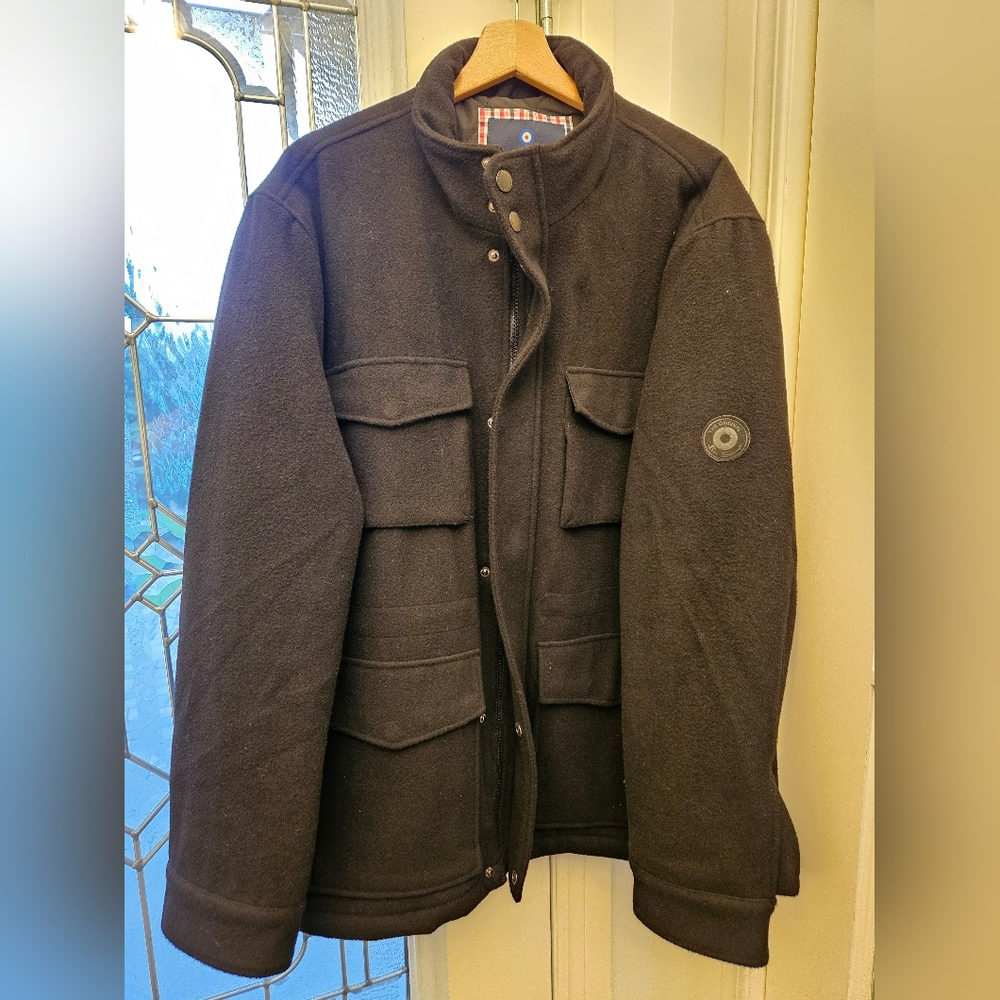 Mens Black Winter Coat